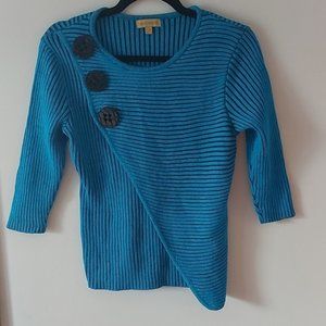 Kerrybrook petite small blue sweater